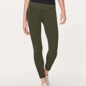 NWOT Lululemon Align Leggings Size 6 Olive Green 25 Inch